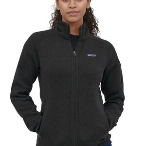 Patagonia Black Better sweater Women Full-Zip Fleece Jacket Large